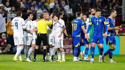 이탈리아, 월드컵서 또 못본다…보스니아전 패배, 3연속 본선행 좌절