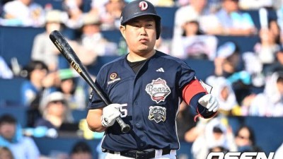 “나도 처음 본다” 김원형도 고개 갸웃…양의지, 14타수 무안타 침묵 왜? [오!쎈 대구]