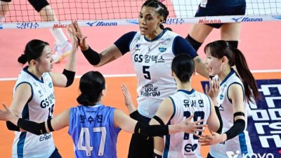 “김천으로 다시 안 왔으면” GS, 김천 원정서 값진 1승 챙겼다...한국도로공사 3-1 제압 [MD김천]