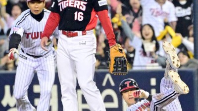 “정신차리고 똑바로 해라” 김도영 당황시킨 구본혁 1회 기습번트에 송승기 5회 퀵후크까지…LG 4월 KS? 독한야구로 1승[MD잠실]