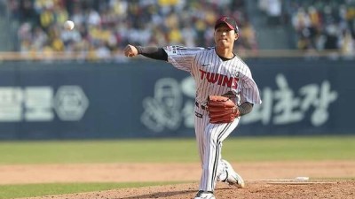 롯데 고마워… 새 필승조 나왔다, 압도적 구위 보여준 LG 우강훈