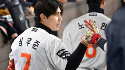'거포 유격수 맞네' 동점 스리런만 벌써 두 번…심우준, 공포의 9번타자로 변신했다