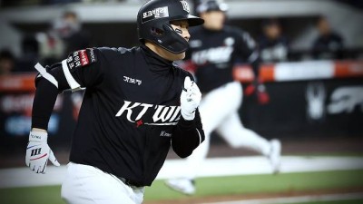 너 못해도 안 빼 KIA→NC→KT, '0.389' 여기서 드디어 터지나…'48억 중견수' 나를 선택한 게 틀리지 않도록 [대전 현장]
