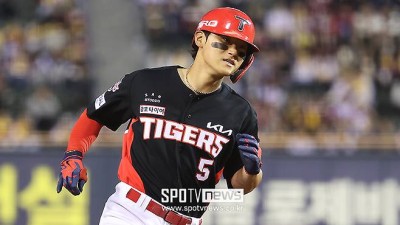 “아껴 쓰고 있다” 김도영 끓는 피, 꾹꾹 억누른다… 내야 안타 하나보다, 완주가 더 중요하다