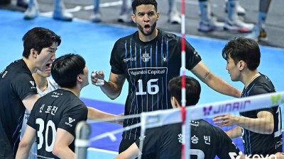 다잡은 승리 놓친 현대캐피탈...블랑 감독 허수봉에게 5연속 토스, 개선 필요해 [IS 인천]