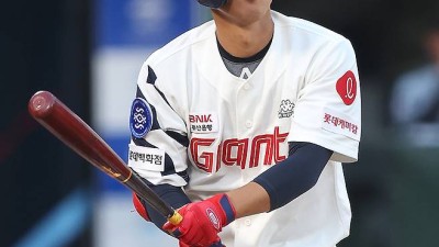 김태형 라인업 변경 대적중…'7G 3홈런' 달라진 노진혁의 방망이가 불을 뿜는다