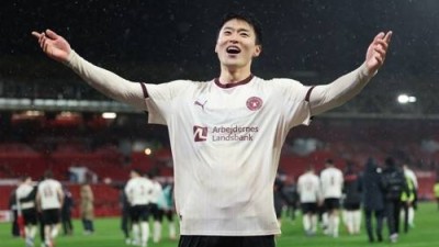 홍명보호서 짧게 뛴 조규성, 소속팀 복귀 후 첫 경기서 어시스트+풀타임 활약