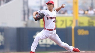 “예측 타격” KIA 150km 왼손 파이어볼러 ERA 13.50, 여전한 성장통…꽃범호 위로, 극복해야 진짜 에이스다[MD광주]