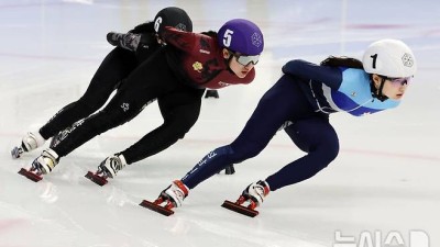 쇼트트랙 최민정, 국가대표 1차 선발전 1500m 3위…남자 1위는 김태성