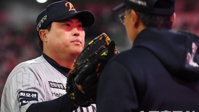 'KKKKKKKKKK' 괴물 앞에서 꼼짝 못하네, 한화 이겼다! 상위권 맹추격[인천 리뷰]