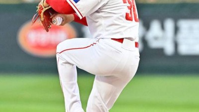 '와' 한화전 ERA 0.00 극강…독수리 천적 출격, 확 달라진 타선까지 틀어막나