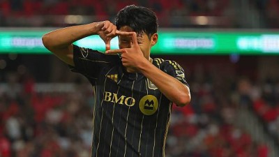 '에이징 커브?' 득점으로 증명했다! 손흥민, '11경기' 만에 득점포 폭발!…LAFC, 크루스 아술에 2-0 리드(전반 종료)