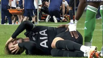 손흥민 고별전서 십자인대 파열→시즌 아웃...SON 찐 절친, 슬픈 근황 너무 무서운 부상, 다리 차이 좀 봐