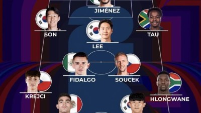 ‘손흥민-이강인-김민재’ 세계서도 인정 받았다…월드컵 A조 베스트11 ‘홍명보호 3명’