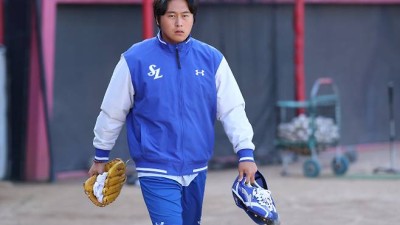 '벌투인가' 삼성 이승현, 11피안타 8사사구 12실점 붕괴…교체 없이 지켜본 삼성 벤치 [IS 광주]