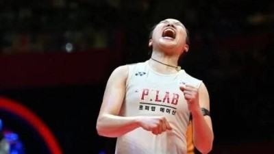 세 번의 눈물은 끝났다... 셔틀콕의 여제 안세영, 그랜드슬램 마지막 퍼즐 향해 첫 단추 '쾅'