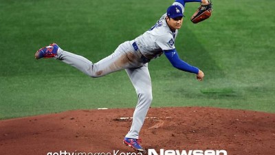 오타니 2G 연속 무자책 호투했지만..김혜성 결장한 다저스, 토론토에 역전패 5연승 마감