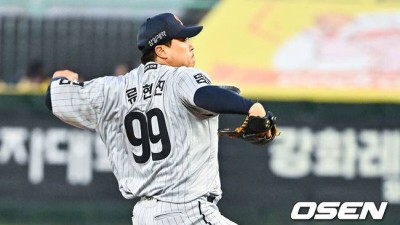 그냥 던지는거지 뭐 갓 장착한 스위퍼로 '타격 1위' 삼진…39세 성장캐라니, 류현진은 이게 가능하구나