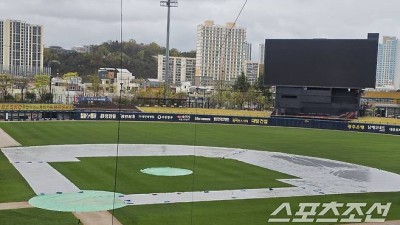 [오피셜]네일 vs 후라도, 1선발 결승 빅매치였는데...하늘이 안 돕는다. 광주 우천취소