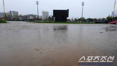 '선발 전원 19안타, 15득점' 대폭발→우천취소, 이범호 감독 취소돼 다행 왜?