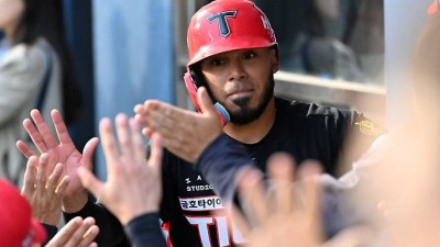 '리그 2위' KIA 외인 타자 감 잡았나…리듬 되찾았어, 매우 만족한다 [광주 인터뷰]