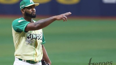 'KKKKKKKKKKK' 알칸타라, 11탈삼진 개인최다 타이 기록…QS에도 패전 위기