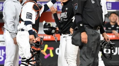 ‘구토→어지럼증’ 한화전 헤드샷 후유증 극복! 11일 만에 선발 출전…KT 우타자 7명 배치 ‘배정대 1번’ [오!쎈 수원]