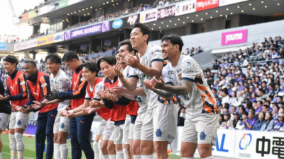 홍명보 감독 대박...'7초 벼락골' 오세훈 또 터졌다! 벌써 8경기 6골 1도움→월드컵 막판 승선할까