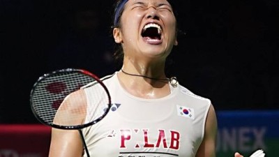'탈락+탈락+탈락' 안세영, 韓 배드민턴사 최초 기록 도전…中 왕즈이에게 복수+그랜드슬램 달성 도전