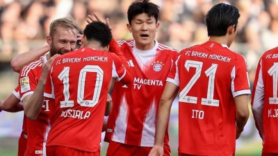 '환상 블로킹' 김민재, 독일 축구 역사 중심에…뮌헨, 장크트파울리 5-0 대파→분데스 한 시즌 최다골 달성