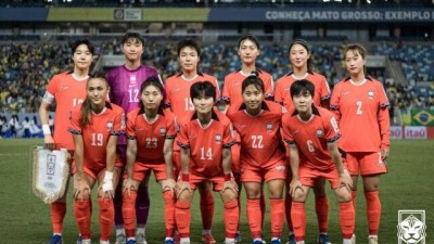 '삼바 군단 벽 높았다' 브라질에 난타당한 韓 대표팀, 1-5 완패…박수정 만회골로 위안