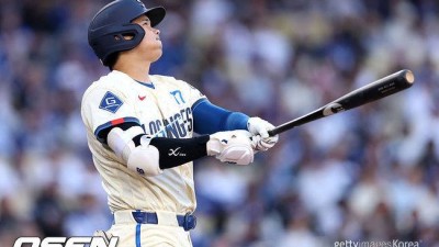 '드디어 터졌다' 다저스타디움 홈팬들 앞에서 첫 홈런…이치로 넘은 오타니, 추신수의 기록 도전한다