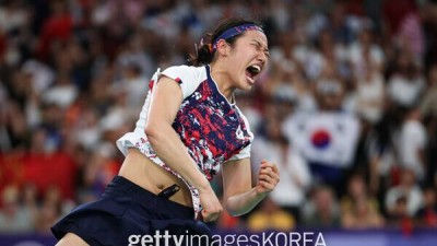 안세영 추격 생각도 못하는 왕즈이... 전영오픈 설욕 제대로