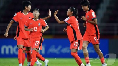 대한민국 U-20 여자 축구 연장 접전 끝 태국 제압… 월드컵 진출 확정