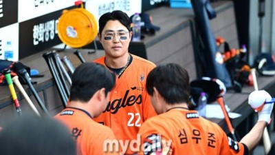 이원석은 최선을 다했다, 채은성과 하주석은 그때 왜 그랬을까…한화 수비 왜 이러나, 김경문 부임 전으로 돌아가나