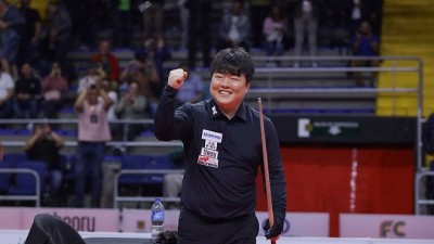 조명우, 하이런 17점 대역전극으로 보고타 3쿠션 월드컵 정상