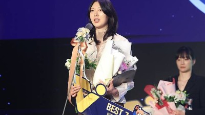 양효진, 선수로 나선 마지막 무대…자녀 낳으면 운동시킬 것