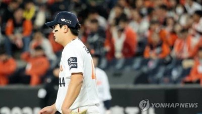 '5-0 리드가 한순간에' 한화, 마무리 김서현 8·9회 연속 붕괴에 역전패...4사구 18개 KBO 불명예 신기록