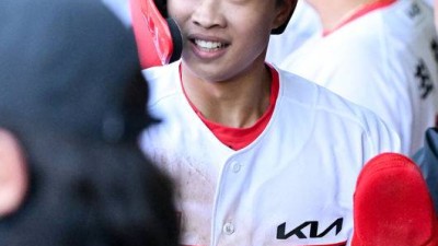 만루 홈런 터뜨린 김도영도 극찬했다! 7G 연속 안타+리드오프 같은 공포의 9번 타자 [오!쎈 광주]