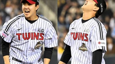 '도망 안 갔다, 한복판 꽂았다' 9회 2사 1,3루 유강남 얼린 유영찬 배짱...8연속 세이브 [잠실 현장]