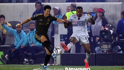 ‘푹 쉬고 선발’ 손흥민, LAFC 크루스 아술 2차전 라인업 공개