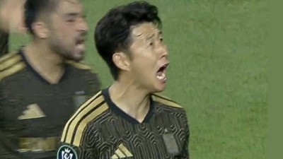 '극단적 수비' 손흥민, 추가 실점 나오면 대위기...LA FC, 크루스 아술에 0-1 밀려(전반 종료)