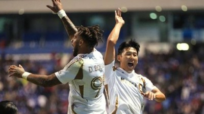 '두 마리 토끼 잡았다' 손흥민, 멕시코 고지대 풀타임 소화...LAFC 챔피언스컵 4강 진출+월드컵 고지대 적응