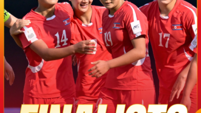 '또 참사!' 한국, 북한에 2대21로 처참히 완패…0-5 악몽 이어 0-3 완패! 결승행 좌절