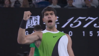 세계랭킹 1위 탈환 기회였는데...'손목 부상' 알카라스, 바르셀로나 기권·프랑스오픈도 빨간불