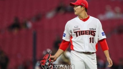 “10승 할 수 있는 재능”... KIA 이범호, ‘광속구 신예’ 김태형에 내린 특명 ‘120이닝 제한’