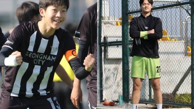 [오피셜] 레전드 김두현 아들, 벌써 태극마크 달았다…김건우 U-15 대표팀 발탁
