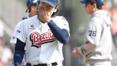 세상에 156km짜리 실투도 있나...곽빈 통한의 피안타 재구성, 와 야구 어렵다 [인천 현장]