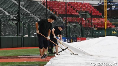 한화 한숨 돌렸다, 17일 한화-롯데 우천 취소…창원 SSG-NC+대구 LG-삼성 역시 비로 연기