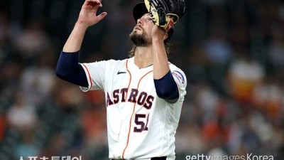 '대전 예수' 와이스, 빅리그 첫 선발 등판서 3.2이닝 2실점…휴스턴도 2-3 패배